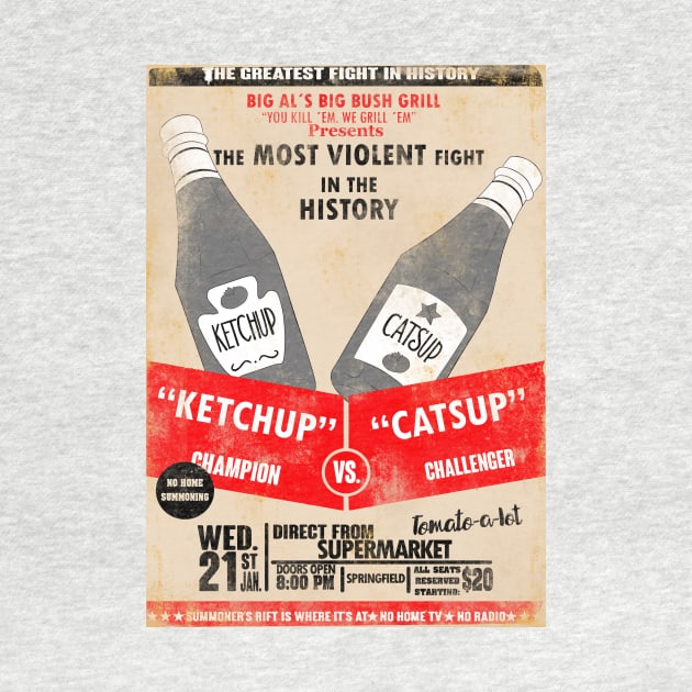 Ketchup vs Catsup by PsychoDelicia